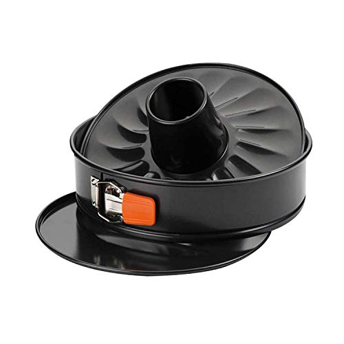 Le Creuset Antihaft Springform mit Rohrboden, Rund, Ø 26 cm, Sauerteigbeständig, Aus Karbonstahl gefertigt, Anthrazit/Orange, 94102326001100 Le Creuset Antihaft Springform mit Rohrboden, Rund, Ø 26 cm, Sauerteigbeständig, Aus Karbonstahl gefertigt, Anthrazit/Orange, 94102326001100 von LE CREUSET