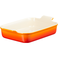 Le Creuset AUFLAUFFORM TRADITION 32 CM OFENROT von Le Creuset