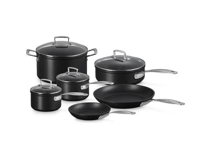 Le Creuset Aluminium-Antihaft Kochgeschirrset 6-teilig Le Creuset Aluminium-Antihaft Kochgeschirrset 6-teilig von Le-Creuset