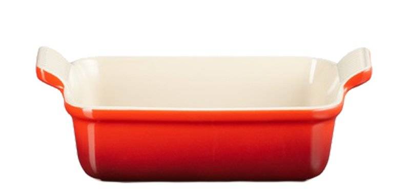 Le Creuset Auflaufform Ø ca. 19cm Kirschrot von Le Creuset