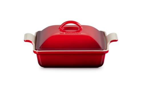 Le Creuset Auflaufforn Thyme 23 cm THYME in Krirschrot von Le Creuset