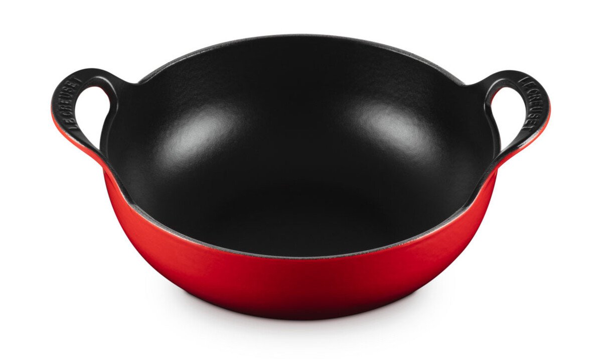 Le Creuset Balti Dish o.D. 24cm kirschrot Guss von Le Creuset