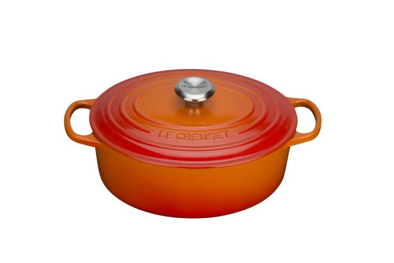 Le Creuset Bräter Ø ca. 29cm Ofenrot Oval von Le Creuset
