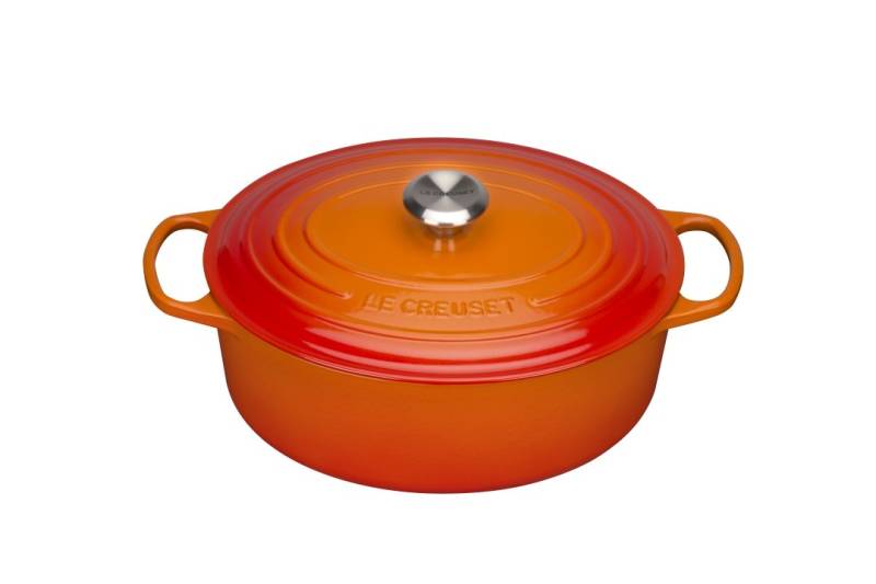 Le Creuset Bräter Ø ca. 31cm Ofenrot Oval von Le Creuset