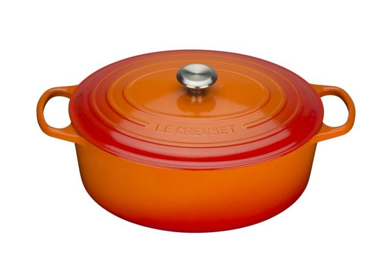 Le Creuset Bräter Ø ca. 35cm Ofenrot Oval von Le Creuset