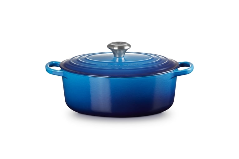 Le Creuset Bräter Sig 27cm Azure Oval von Le Creuset