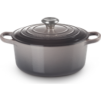 Le Creuset Bräter Signature, rund, 24 cm Flint von Le Creuset