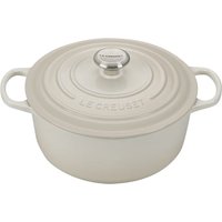 Le Creuset Bräter Signature 26 cm Meringue 5,3 L rund von Le Creuset