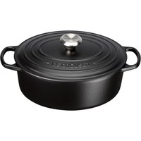 Le Creuset Bräter Signature 33 cm oval Schwarz 7,5 L von Le Creuset