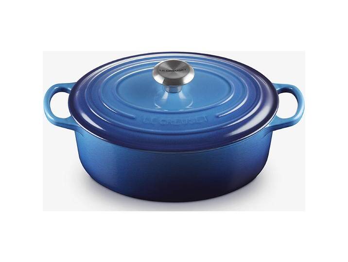Le Creuset Bräter Signature oval 27 cm Azure Le Creuset Bräter Signature oval 27 cm Azure von Le-Creuset