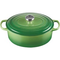 Le Creuset Bräter Signature oval 29 cm Bamboo Green von Le Creuset