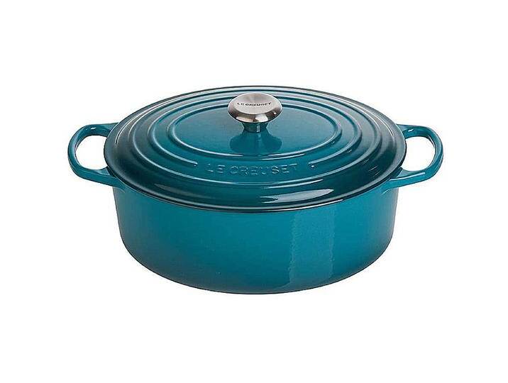 Le Creuset Bräter Signature oval 29cm Deep Teal Le Creuset Bräter Signature oval 29cm Deep Teal von Le-Creuset