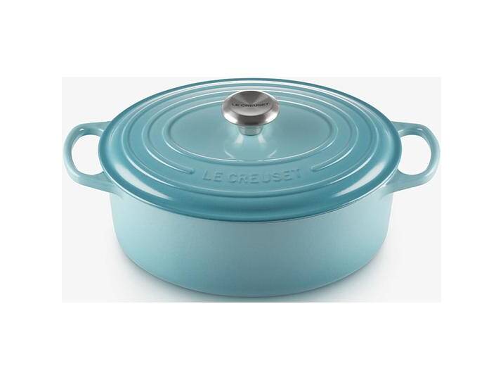 Le Creuset Bräter Signature oval 29cm Karibik Le Creuset Bräter Signature oval 29cm Karibik von Le-Creuset