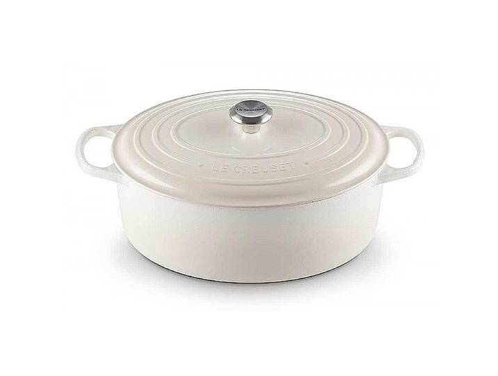 Le Creuset Bräter Signature oval 29cm Meringue Le Creuset Bräter Signature oval 29cm Meringue von Le-Creuset