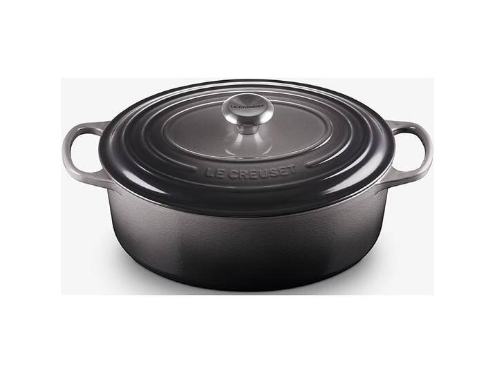 Le Creuset Bräter Signature oval 31 cm Flint Le Creuset Bräter Signature oval 31 cm Flint von Le-Creuset