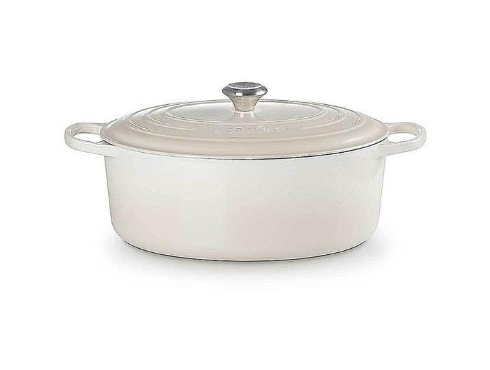 Le Creuset Bräter Signature oval 31 cm Meringue Le Creuset Bräter Signature oval 31 cm Meringue von Le-Creuset