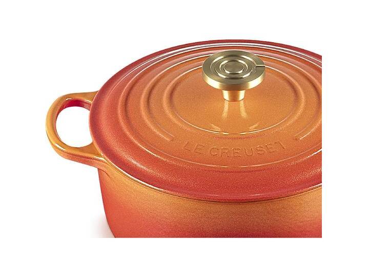 Le Creuset Bräter Signature rund 24 cm Flamme Dorée Le Creuset Bräter Signature rund 24 cm Flamme Dorée von Le-Creuset