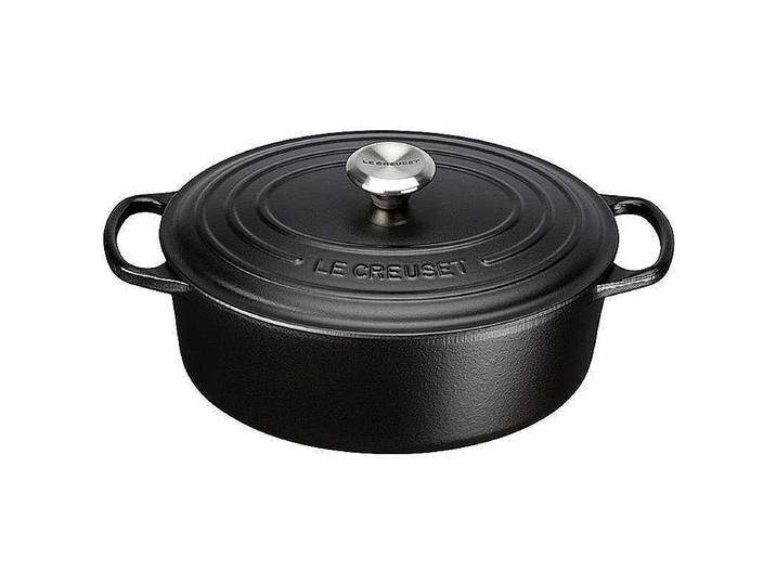 Le Creuset Bräter oval Signature 31cm schwarz Le Creuset Bräter oval Signature 31cm schwarz von Le-Creuset