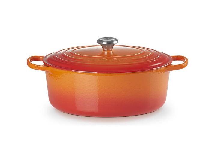Le Creuset Bräter Signature oval 40cm ofenrot Le Creuset Bräter Signature oval 40cm ofenrot von Le-Creuset