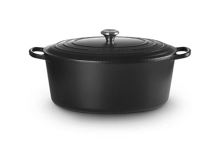 Le Creuset Bräter oval Signature 40cm Schwarz Le Creuset Bräter oval Signature 40cm Schwarz von Le-Creuset