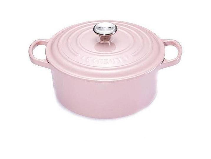 Le Creuset Bräter rund Signature 20cm Shell Pink Le Creuset Bräter rund Signature 20cm Shell Pink von Le-Creuset