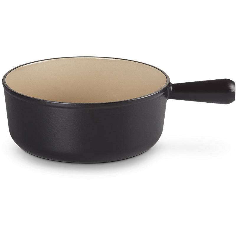 Le Creuset Caquelon Tradition 24 cm Schwarz matt Le Creuset Caquelon Tradition 24 cm Schwarz matt von Le Creuset