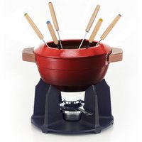 Le Creuset FONDUE-SET KOMPLETT KIRSCHROT von Le Creuset