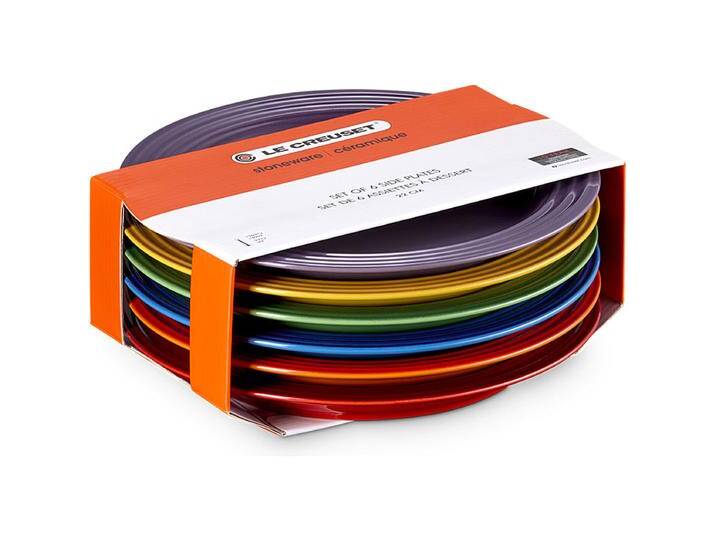 Le Creuset Frühstücksteller 22cm 6er Set Regenbogen Le Creuset Frühstücksteller 22cm 6er Set Regenbogen von Le-Creuset