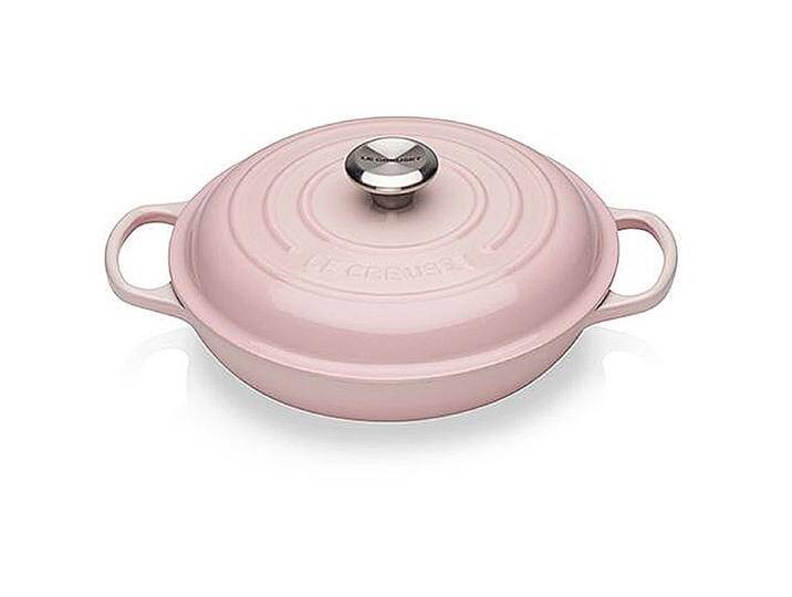 Le Creuset GOURMET-PROFITOPF SIGNATURE 26 CM SHELL PINK Le Creuset GOURMET-PROFITOPF SIGNATURE 26 CM SHELL PINK von Le-Creuset