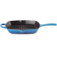 Le Creuset GRILLPFANNE QUADRATISCH SIGNATURE 26 CM AZURE Le Creuset GRILLPFANNE QUADRATISCH SIGNATURE 26 CM AZURE von Le Creuset