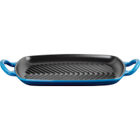 Le Creuset GRILLPLATTE RECHTECKIG SIG 30 CM Azure von Le Creuset