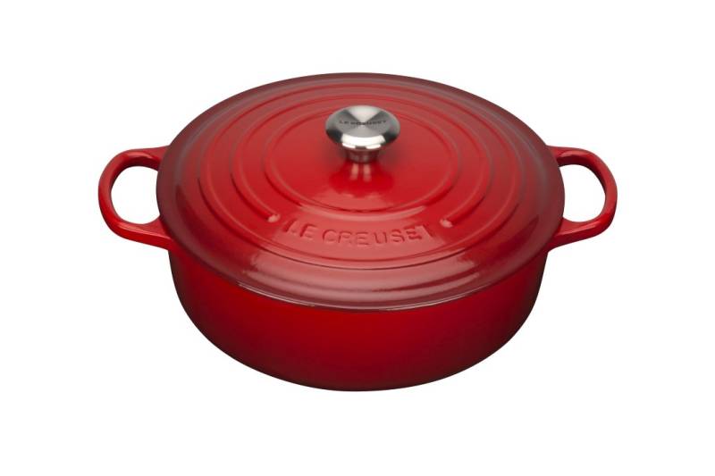 Le Creuset Gourmet-Bräter Ø ca. 30cm Kirschrot von Le Creuset