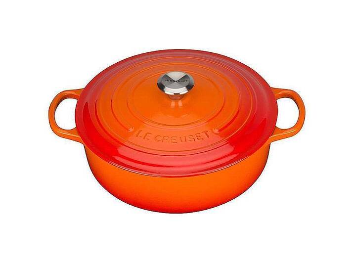Le Creuset Gourmet-Bräter Signature 30cm ofenrot Le Creuset Gourmet-Bräter Signature 30cm ofenrot von Le-Creuset