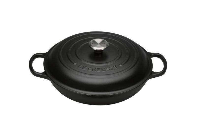 Le Creuset Gourmet-Profitopf Ø ca. 30cm Schwarz / innen creme von Le Creuset