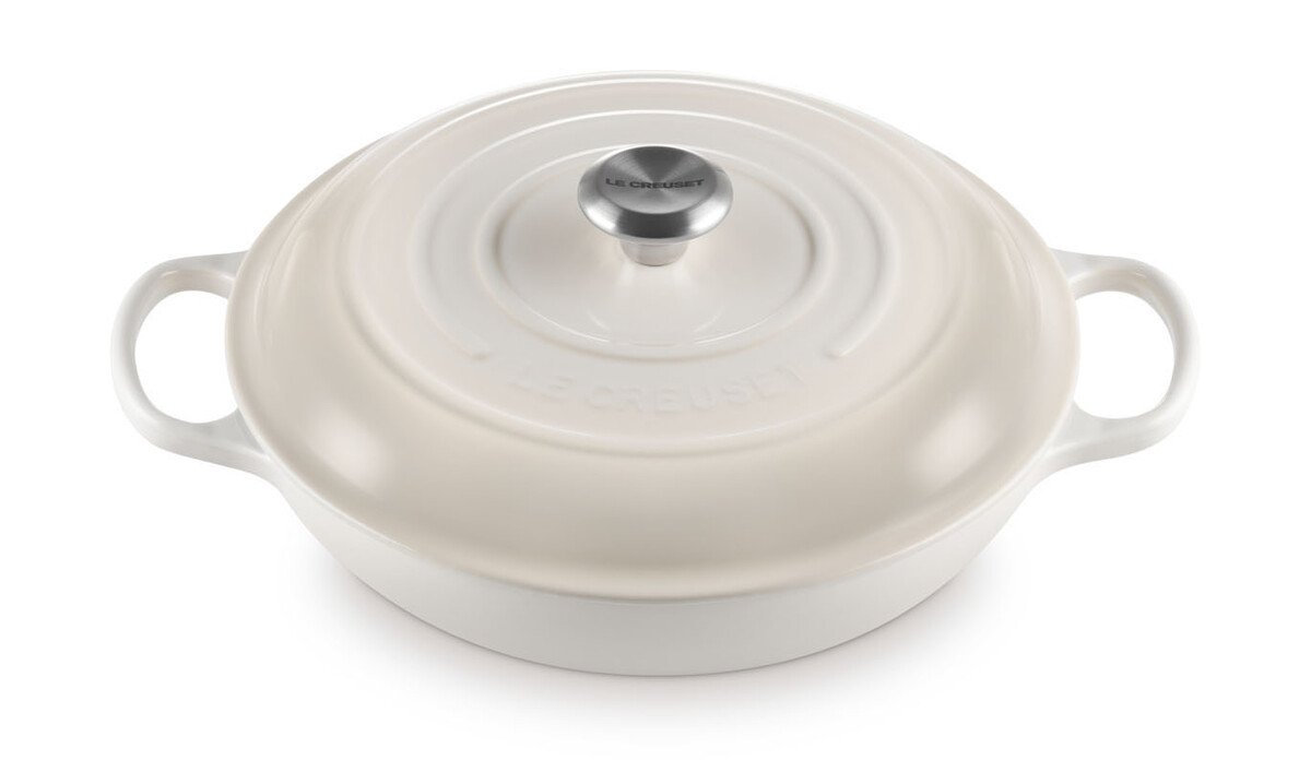 Le Creuset Gourmet Profitopf m.D. 30 cm Guss Signature Meringue von Le Creuset