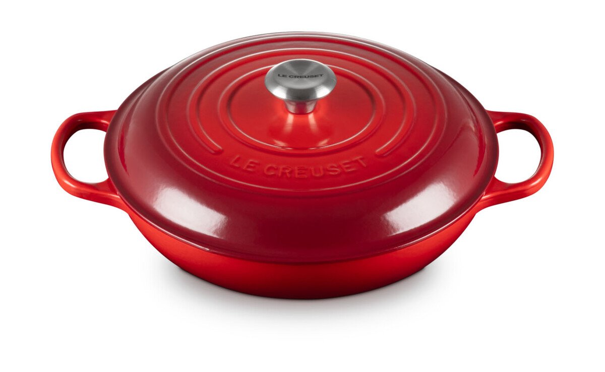 Le Creuset Gourmet Profitopf m.D. 30 cm Guss Signature kirschrot von Le Creuset