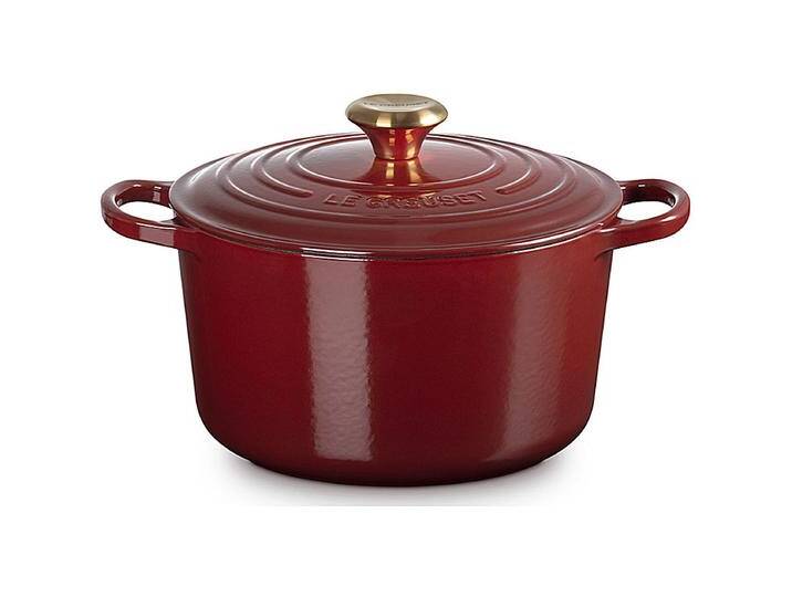 Le Creuset Hoher Bräter Signature rund 24 cm Garnet Le Creuset Hoher Bräter Signature rund 24 cm Garnet von Le-Creuset