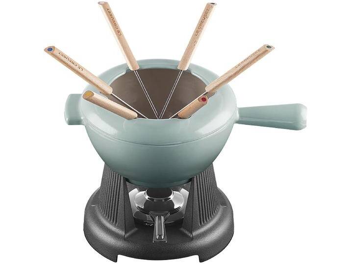 Le Creuset Käsefondue Set Mode Sea Salt Le Creuset Käsefondue Set Mode Sea Salt von Le-Creuset