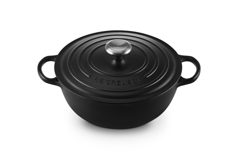 Le Creuset LA Marmite Ø ca. 26cm Schwarz von Le Creuset