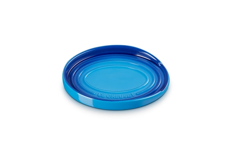Le Creuset Löffelablage Azure Oval von Le Creuset