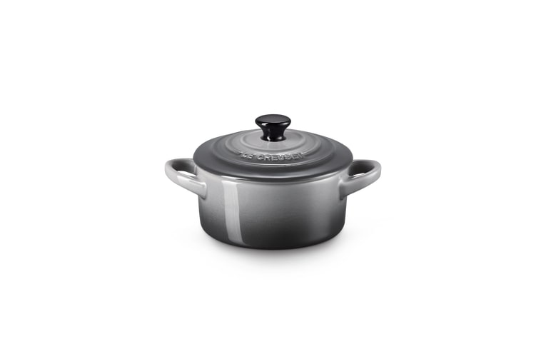 Le Creuset Mini-Cocotte 10cm in Flint von Le Creuset