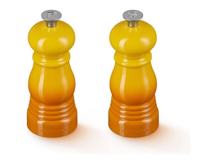 Le Creuset Mini Salz- und Pfeffermühlen Set dunkelgelb, Pfeffermühle + Salzmühle, Gelb Le Creuset Mini Salz- und Pfeffermühlen Set dunkelgelb, Pfeffermühle + Salzmühle, Gelb von Le-Creuset
