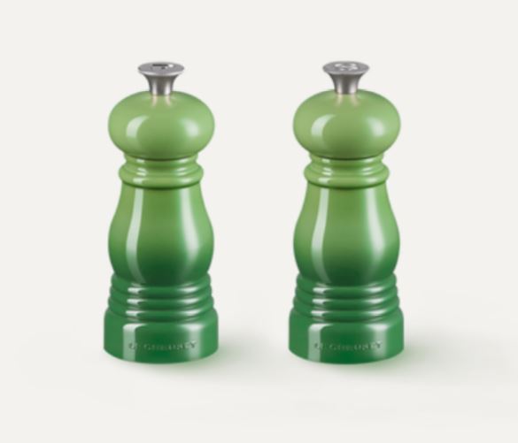 Le Creuset Mühlen-Set Bamboo Green Klein von Le Creuset