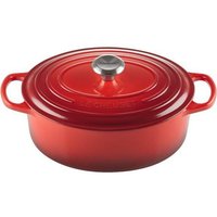 Le Creuset Signature Bräter oval 29 cm, kirschrot von Le Creuset
