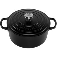 Le Creuset - Signature Bräter rund 22 cm schwarz Le Creuset - Signature Bräter rund 22 cm schwarz von Le Creuset