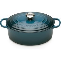 Le Creuset Signature Cast Iron Oval Casserole Dish - 27cm - Deep Teal von Le Creuset