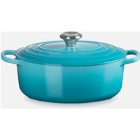 Le Creuset Signature Cast Iron Oval Casserole Dish - 27cm - Teal von Le Creuset