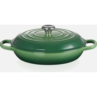 Le Creuset Signature Cast Iron Shallow Casserole - 30cm - Bamboo Green von Le Creuset