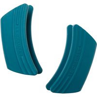 Le Creuset Silikon-Griffschutz (2er-Set) Deep teal von Le Creuset