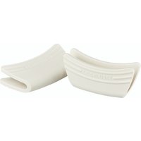 Le Creuset Silikon-Griffschutz (2er-Set) Meringue von Le Creuset